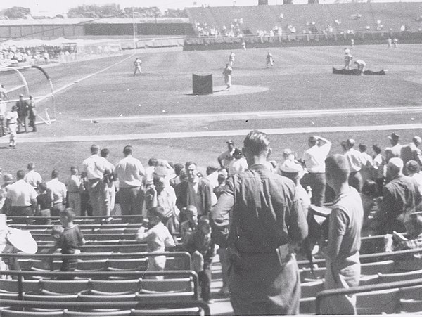 County Stadium, September 1960