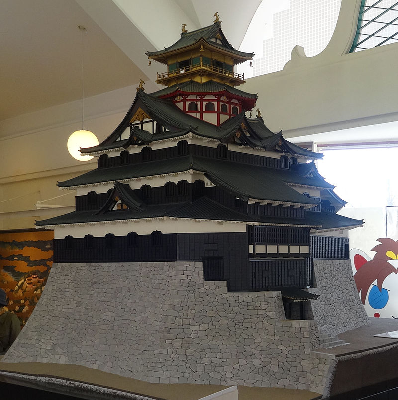 Miniature Model of Azuchi Castle.jpg