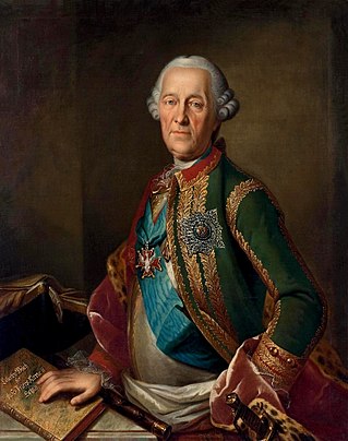 <span class="mw-page-title-main">Burkhard Christoph von Münnich</span> Russian field marshal (1683-1767)