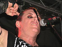 Jerry Only en concert.