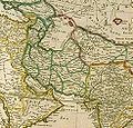 نقشهٔ هرمن مل در سال ۱۷۲۰