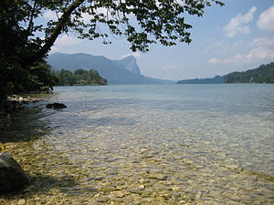 Le lac du Mondsee