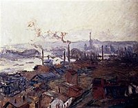 View of Rouen from the Cote Sainte-Catherine Monet - general-view-of-rouen-from-st-catherines-bank.jpg