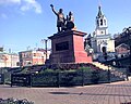 Replica of the monument in Nizhny Novgorod