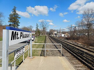 <span class="mw-page-title-main">Mount Pleasant station (Metro-North)</span> Metro-North Railroad station in New York