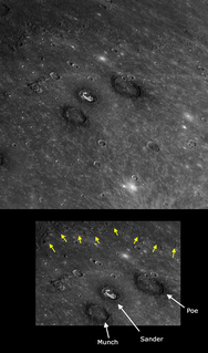 Sander (crater) Crater on Mercury