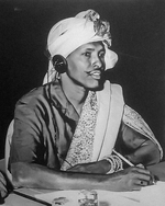 Musa Haji Ismail Galal was a Somali writer, scholar, linguist, historian and polymath. He is notable for being chairman of the Somali Language Committee. Musa Galal.png