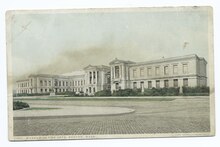 File:2018 Museun of Fine Arts Boston Huntington Avenue facade from  south.jpg - Wikimedia Commons