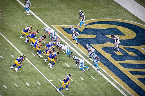 St. Louis against home to Carolina in Week 8 of the season, on October 31, 2010