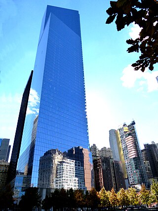 <span class="mw-page-title-main">4 World Trade Center</span> Office skyscraper in Manhattan, New York