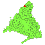 Navarredonda y San Mamés (Madrid) mapa.svg