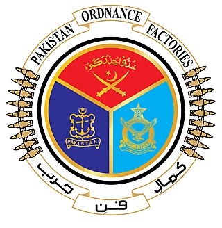<span class="mw-page-title-main">Pakistan Ordnance Factories</span> Pakistani State owned weapons manufacturer