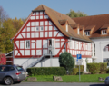 English: Half-timbered building in Nidda Krugsche Gasse 24, Nidda, Hesse, Germany