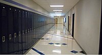 A 3rd floor hallway in the A-Wing