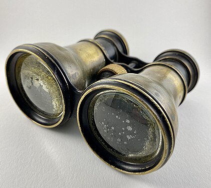 Antique brass seaman's binoculars - Nova Scotia