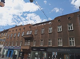 A building in Ilica Street, Zagreb damaged by the earthquake of March 22, 2020. Ostecena zgrada Ilica.jpg