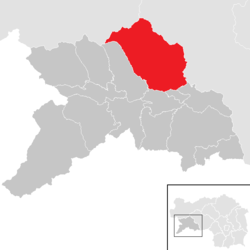 Oberwölz - Carte