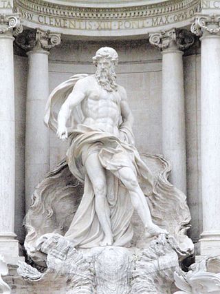<span class="mw-page-title-main">Oceanus</span> Ancient Greek god of the earth-encircling river, Oceanos