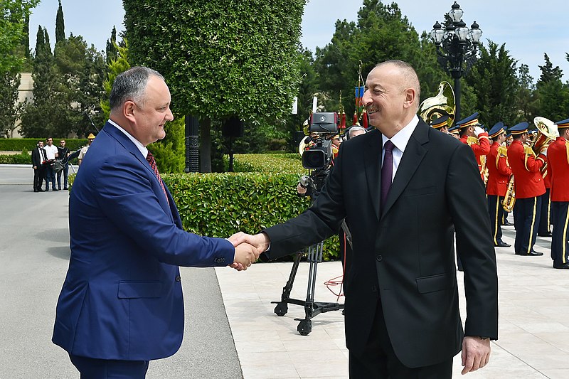 File:Official welcoming ceremony held for Moldovan president Igor Dodon.jpg