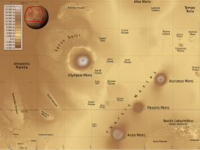 Olympus Mons: Marteko sumendi handia, Eguzki Sistemako mendirik altuena