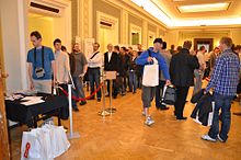 More than 500 attendees registered for the 5th Open Source Day Conference in Palace of Culture and Science in 2012 Open Source Day 2012 Registration.jpg