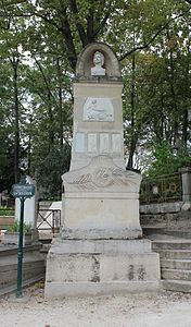 Tombeau de James Pradier (1857), Paris, cimetière du Père-Lachaise.