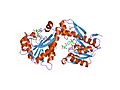 Miniatura para Proteína adenosina-3 biosintética de purina trifuncional