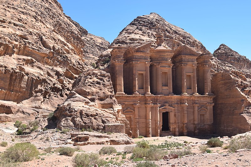 File:Petra Monastery view.jpg