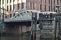 Deutsch: Die Pickhubenbrücke über das Kleine Fleet in der Hamburger Speicherstadt (Hamburg-HafenCity).