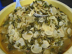 Mohn la jin, Burmese pickled radish