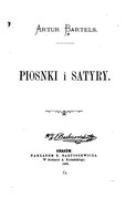 Artur Bartels Piosnki i satyry (Bartels)