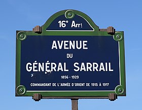 Voir la plaque.