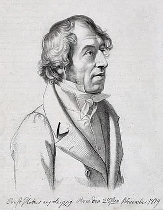 <span class="mw-page-title-main">Ernst Zacharias Platner</span> German painter and writer