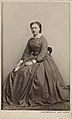 Valokuva Gina Krogista vuodelta 1865.