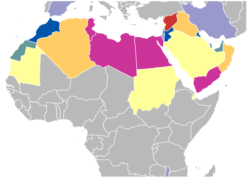 Datei:Proteste arabische Welt 2010-2011.svg