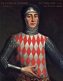 Ranieri Grimaldi dit « Rainier Ier de Monaco » (1267-1314), seigneur de Monaco.