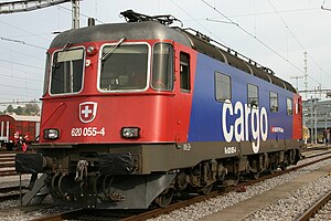 Re 620 in SBB-Cargo-Farbgebung