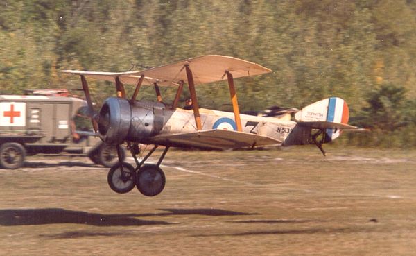 Richard King's reproduction Sopwith Pup, now at Owls Head Museum in Maine.