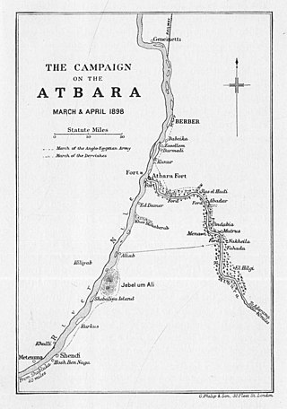 <span class="mw-page-title-main">Atbarah River</span> River flowing between Ethiopia and Sudan