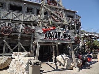 <span class="mw-page-title-main">Road Runner Express (Six Flags Fiesta Texas)</span> Steel roller coaster