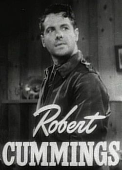 Роберт Каммінгс у трейлері до фільму «Диверсант» (1942)