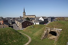 The small town of Rocroi was a sub-prefecture of Ardennes until 1926. Rocroi vu des remparts.JPG