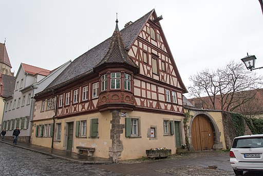 Rothenburg ob der Tauber, Klingengasse 9-20160424-004