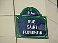 Rue Saint Florentin