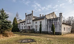 Old manor house in Wojciechowo Wielkie