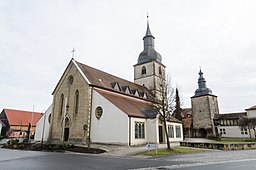 Saal an der Saale, An der Kirche 2, Katholische Pfarrkirche Hl. Dreifaltigkeit, 004