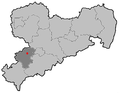 Localização de Glauchau