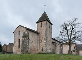 De kerk van Roussac