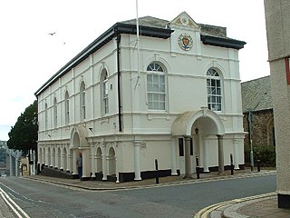 Saltash Guildhall Municipal building in Saltash, Cornwall, England