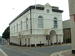 <span class="mw-page-title-main">Saltash Guildhall</span> Municipal building in Saltash, Cornwall, England